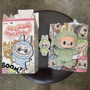 Labubu Exciting Macaron The Monsters - Green Grape